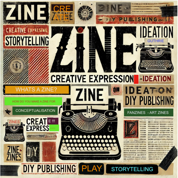 Mapping Creative Ideas Through the Art of Zine Making