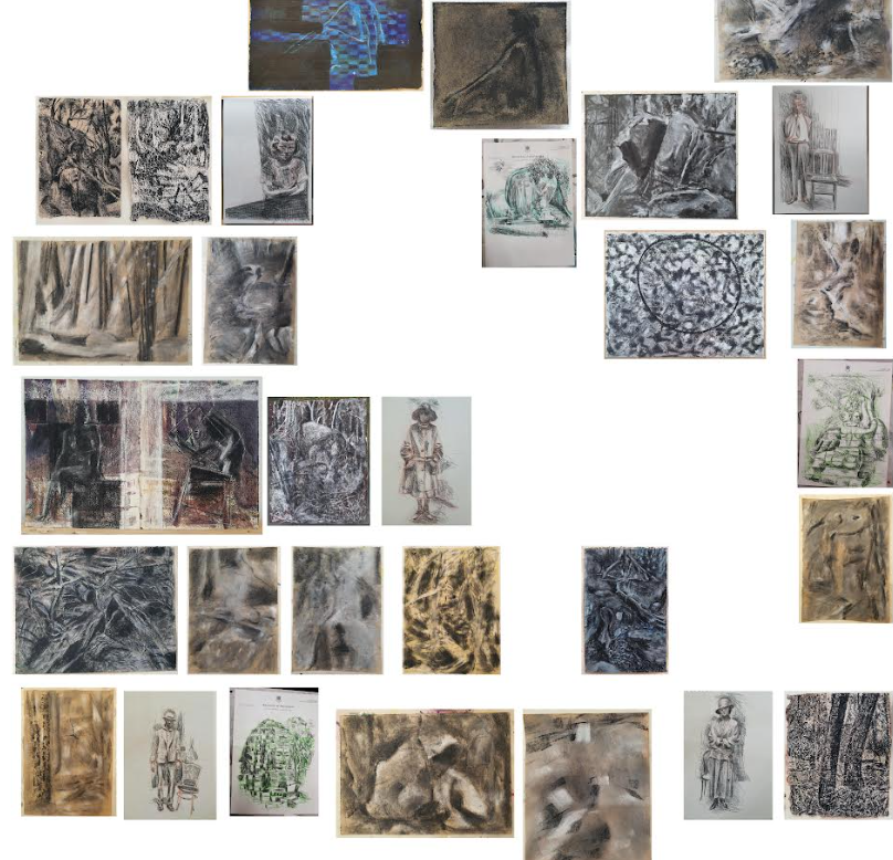 TERRAMURMUR: Drawings by Nameer Davis