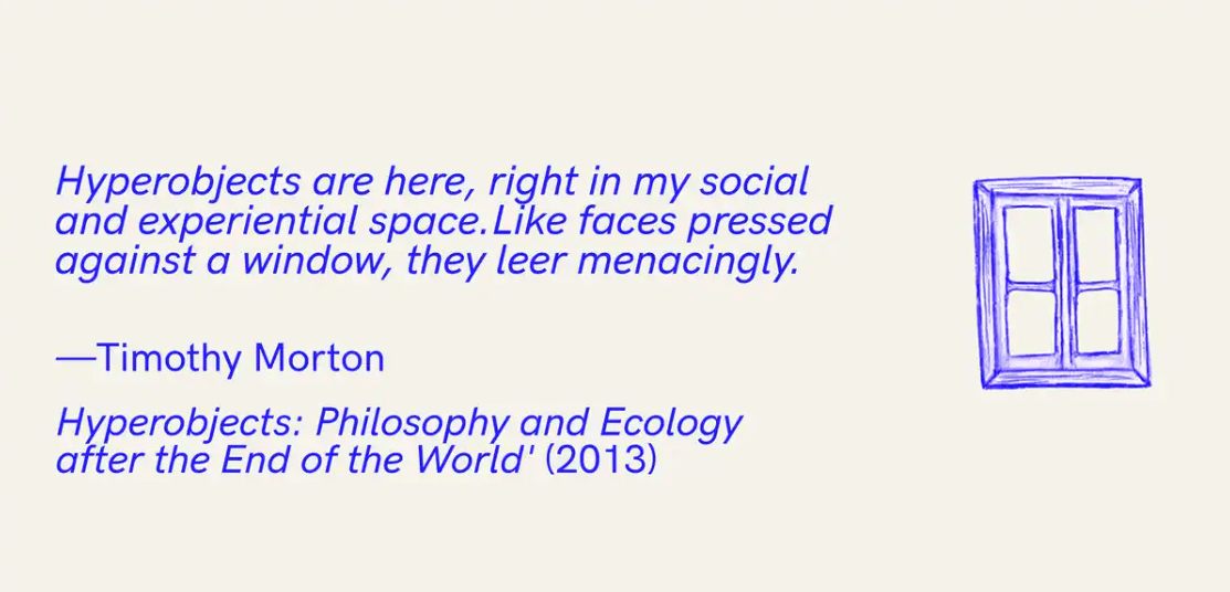 Holly Anderson: Essay Club No. 6 – Hyperobjects
