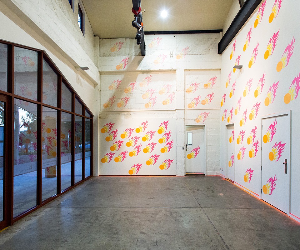Exhibit with Incinerator Gallery